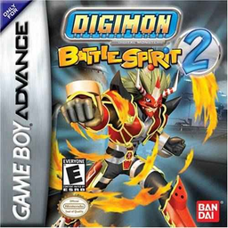 Digimon Battle Spirit 2 + Bolsa box art for GameBoy Advance